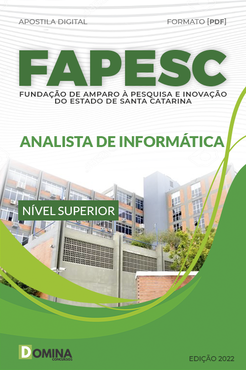 Apostila Concurso FAPESC 2022 Analista Informática