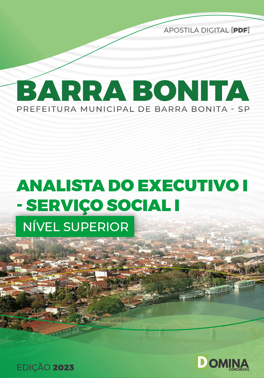 Apostila Pref Barra Bonita SP 2023 Espec Saúde II Serviço Social I