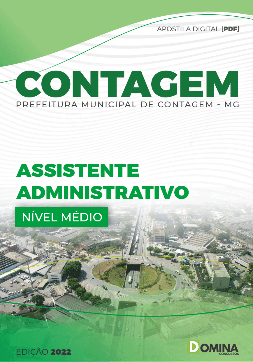 Apostila Pref Contagem MG 2022 Assistente Administrativo