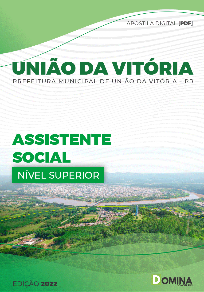 Apostila Pref União da Vitória PR 2022 Assistente Social