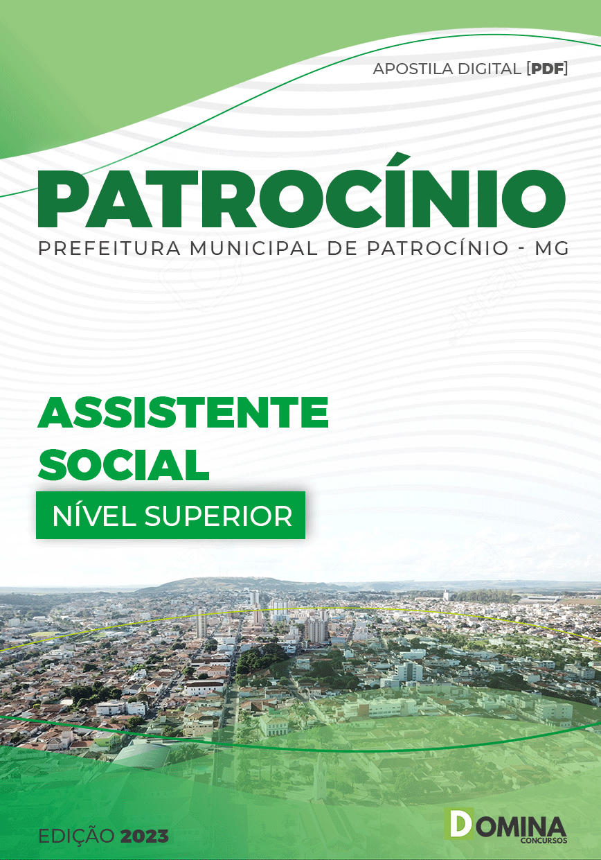 Apostila Concurso Pref Patrocínio MG 2023 Assistente Social