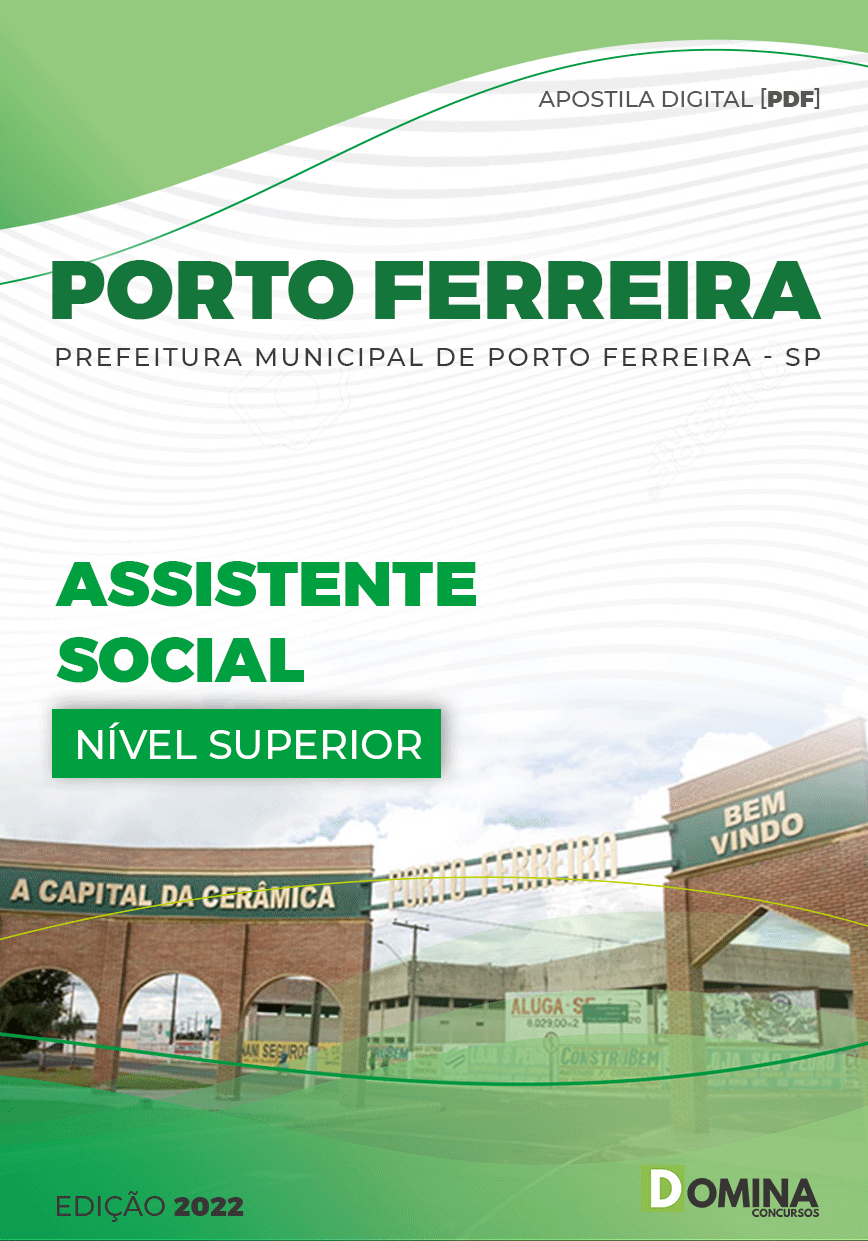 Apostila Pref Porto Ferreira SP 2022 Assistente Social