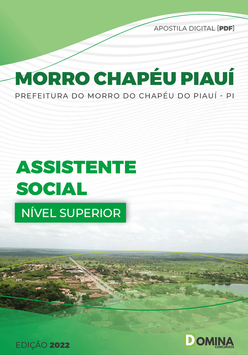 Apostila Pref Morro do Chapéu PI 2022 Assistente Social