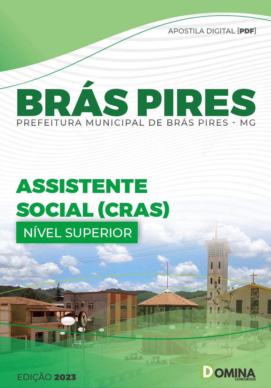 Apostila Pref Brás Pires MG 2023 Assistente Social CRAS