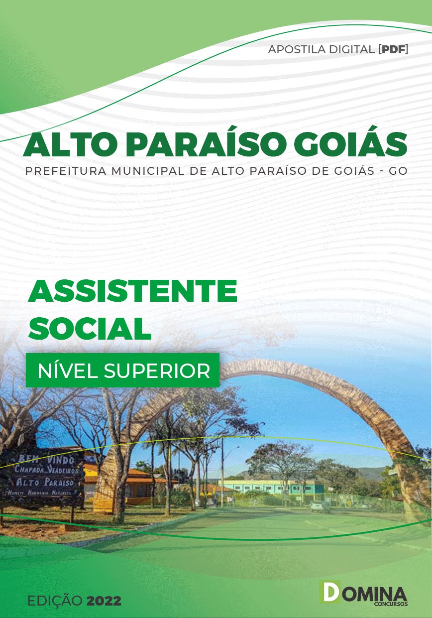 Apostila Pref Alto Paraíso Goiás GO 2022 Assistente Social