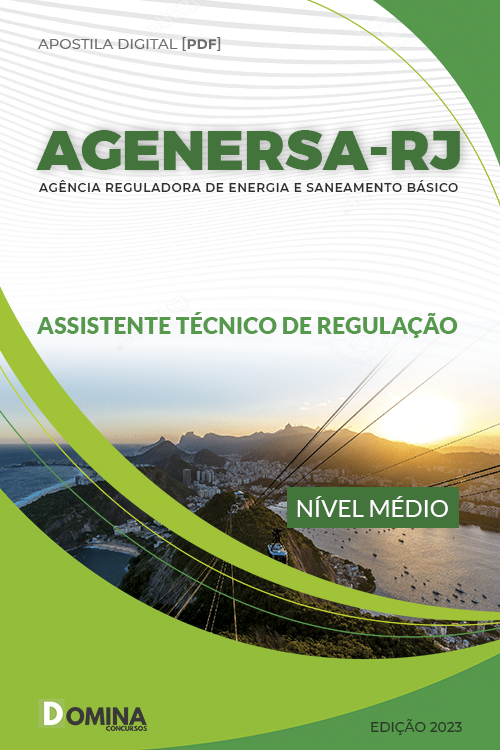 Apostila AGENERSA RJ 2023 Assistente Técnico Regulação