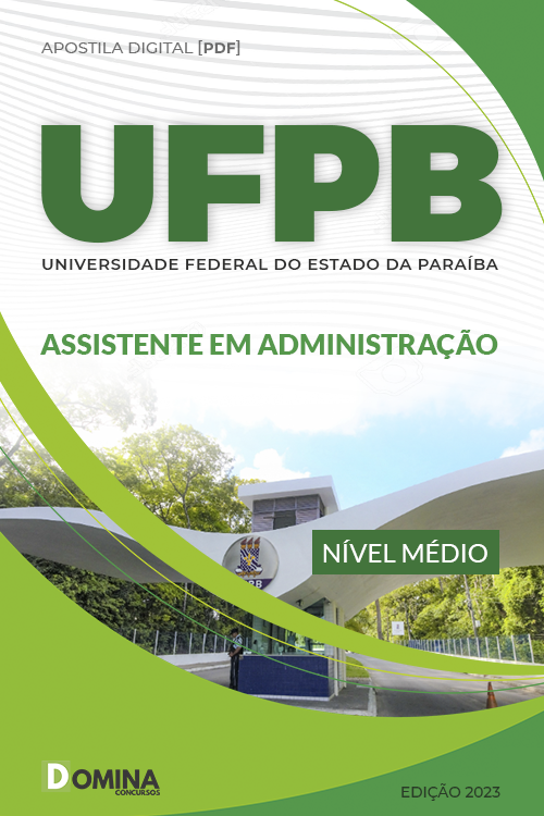 Apostila Digital Concurso UFPB 2023 Assistente Administração