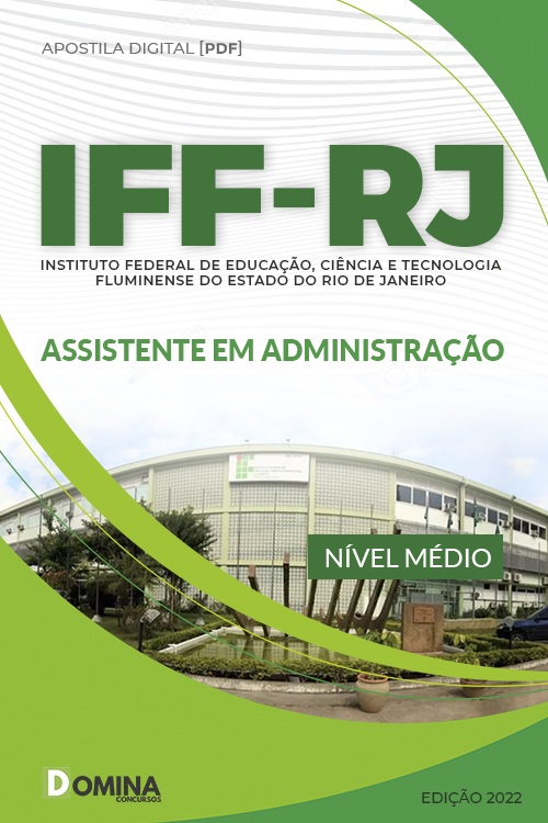 Apostila Concurso IFF RJ 2022 Assistente Administração
