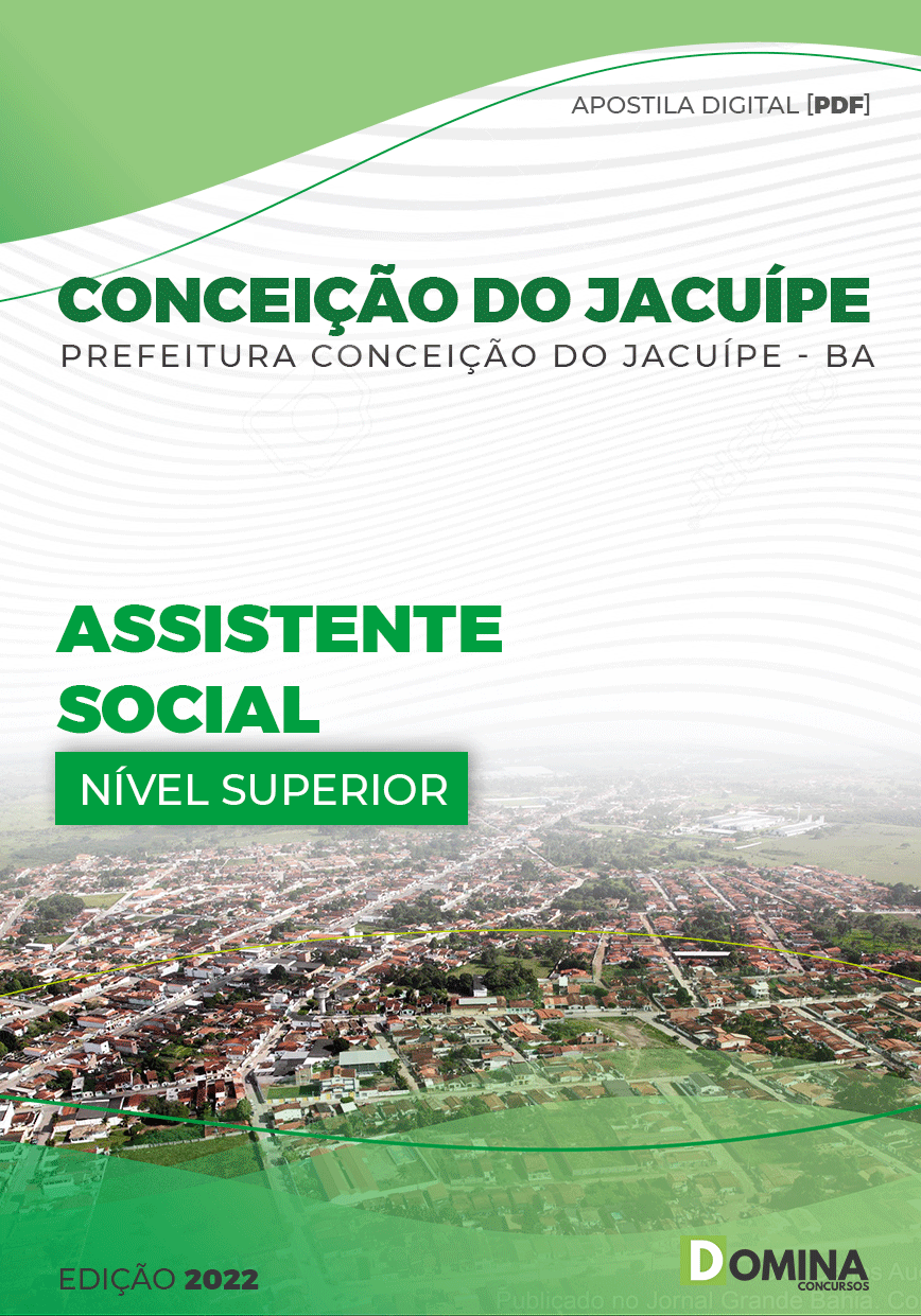 Apostila Digital Pref Conceição Jacuípe BA Assistente Social