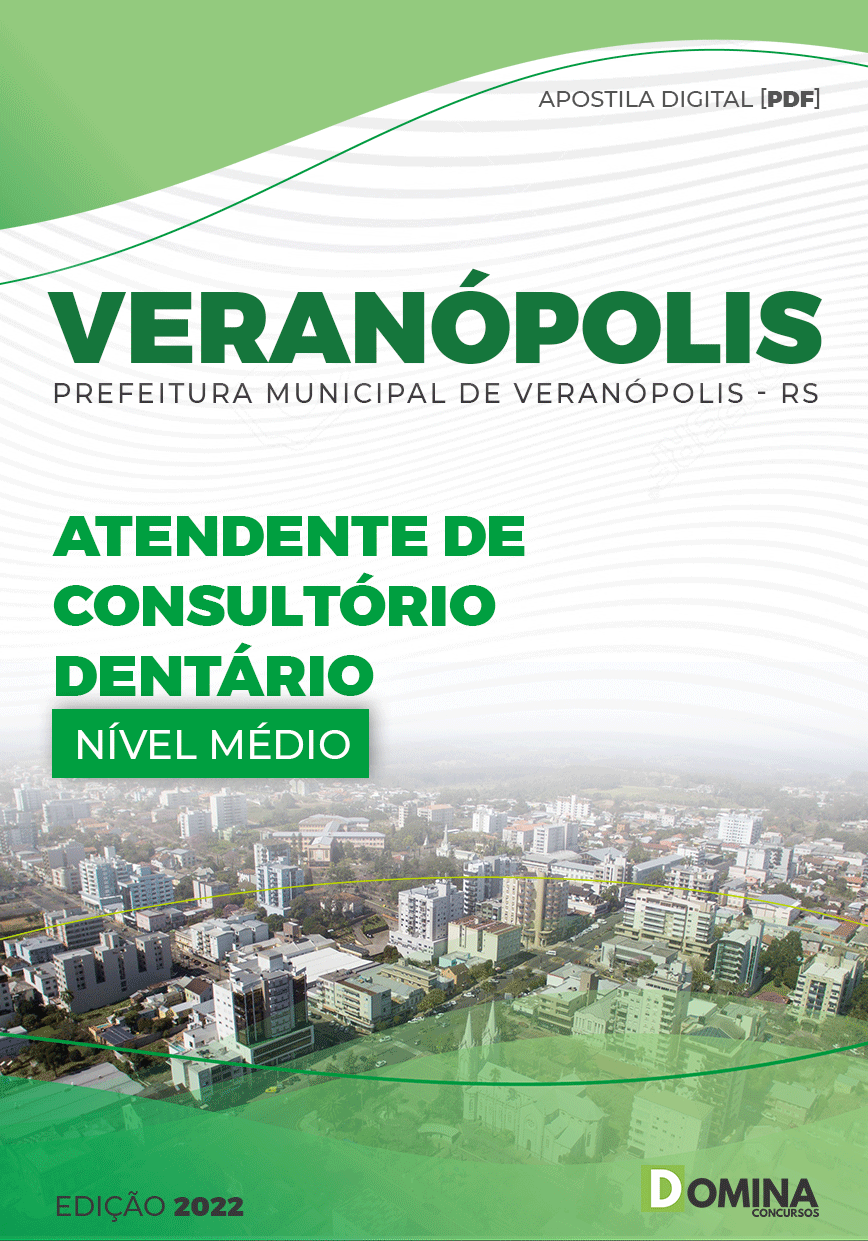 Apostila Pref Veranópolis RS 2022 Atendente Consultório Dentário