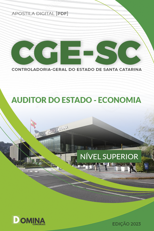 Apostila Concurso CGE SC 2022 Auditor Estado Economia