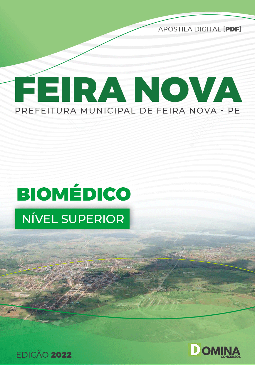 Apostila Digital Pref Feira Nova PE 2022 Biomédico