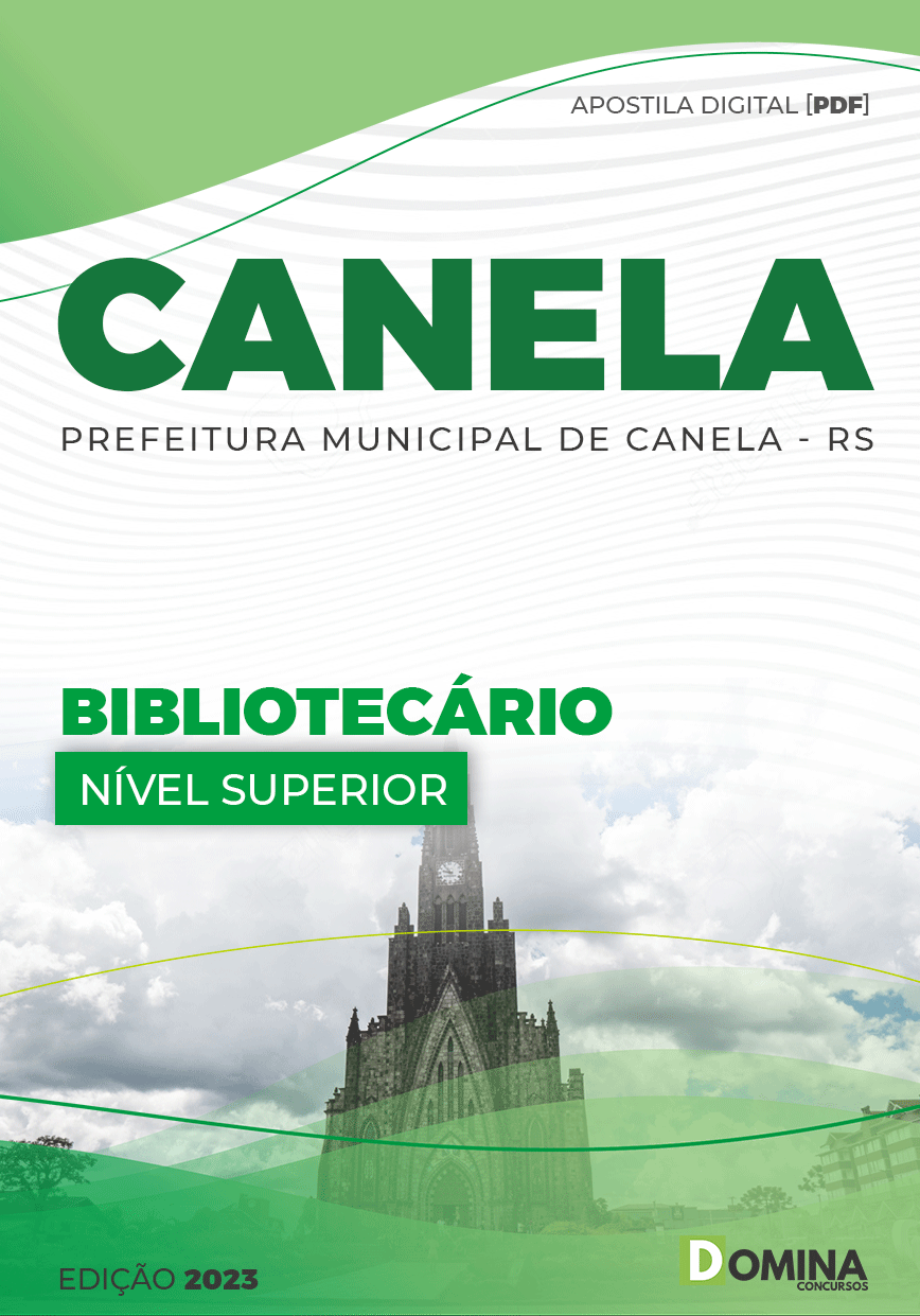 Apostila Concurso Pref Canela RS 2023 Bibliotecário