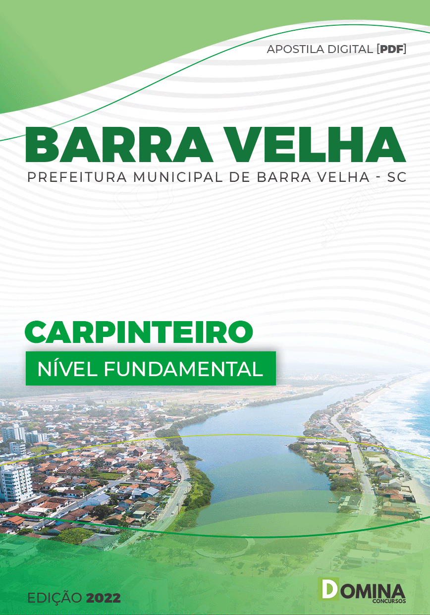 Apostila Concurso Pref Barra Velha SC 2022 Carpinteiro