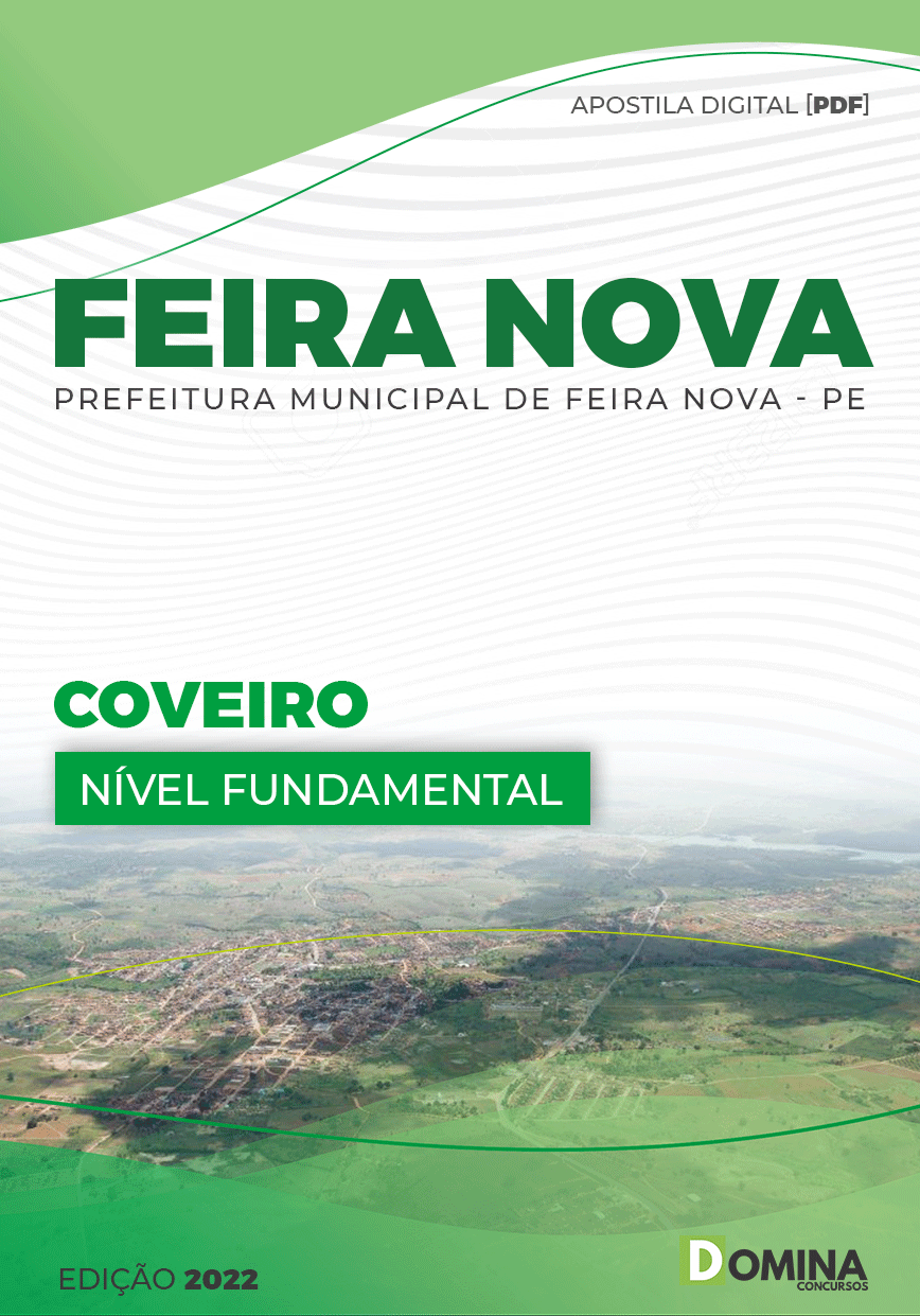 Apostila Digital Concurso Pref Feira Nova PE 2022 Coveiro