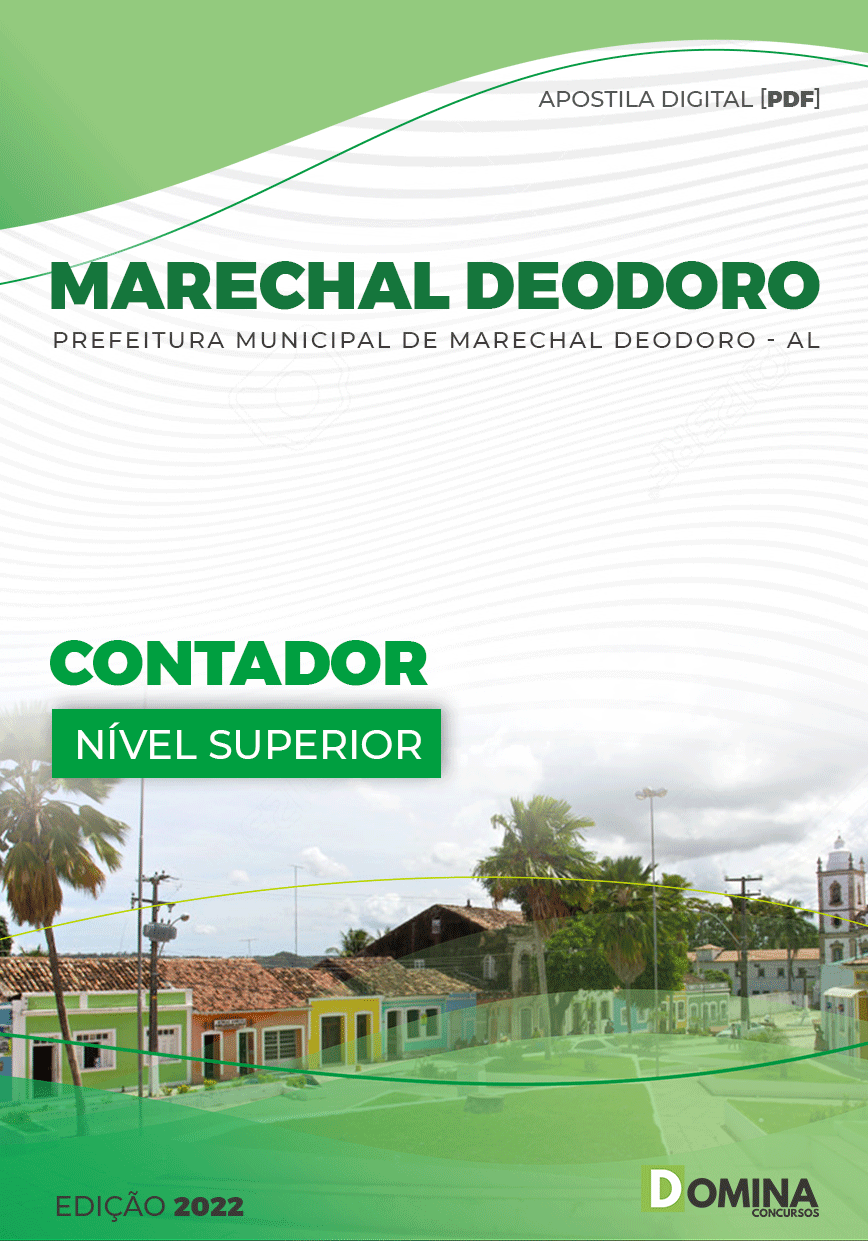 Apostila Pref Marechal Deodoro AL 2023 Contador