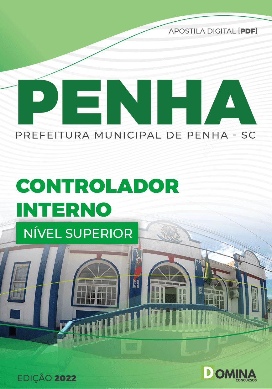 Apostila Concurso Pref Penha SC 2022 Controlador Interno