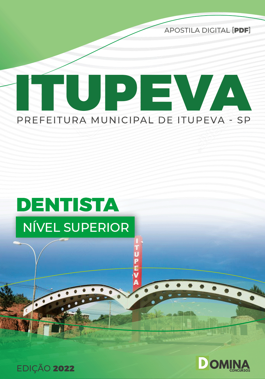 Apostila Concurso Pref ITUPEVA SP 2022 Dentista