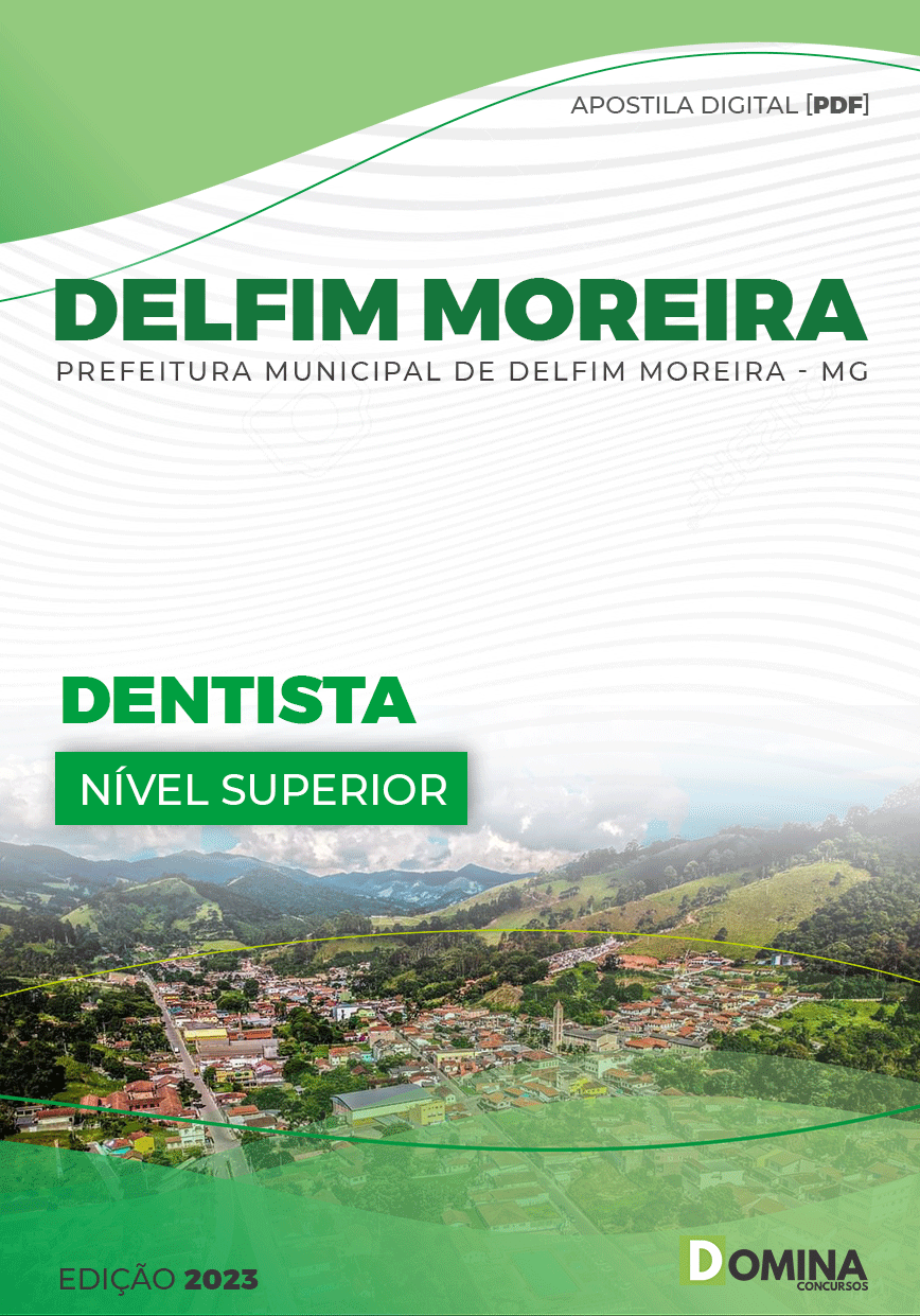 Apostila Digital Pref Delfim Moreira MG 2023 Dentista
