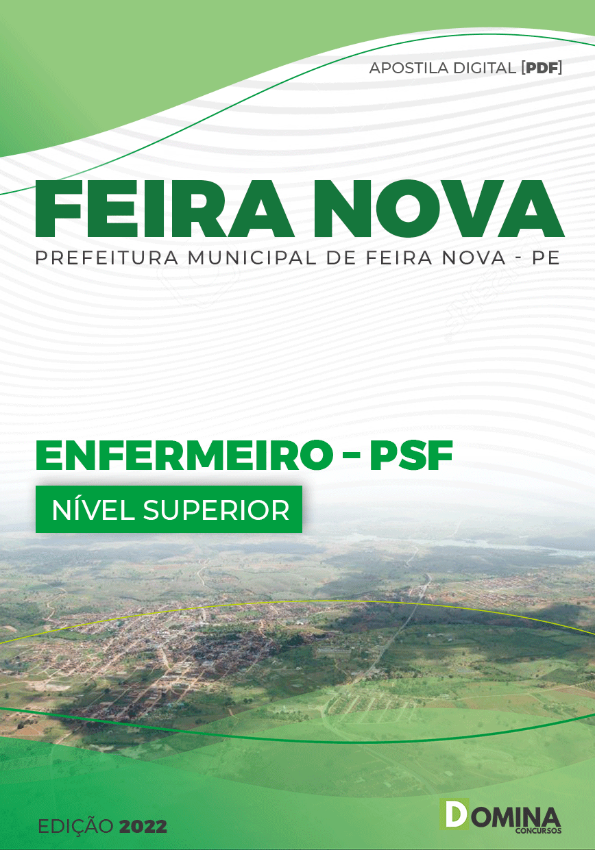 Apostila Digital Pref Feira Nova PE 2022 Enfermeiro