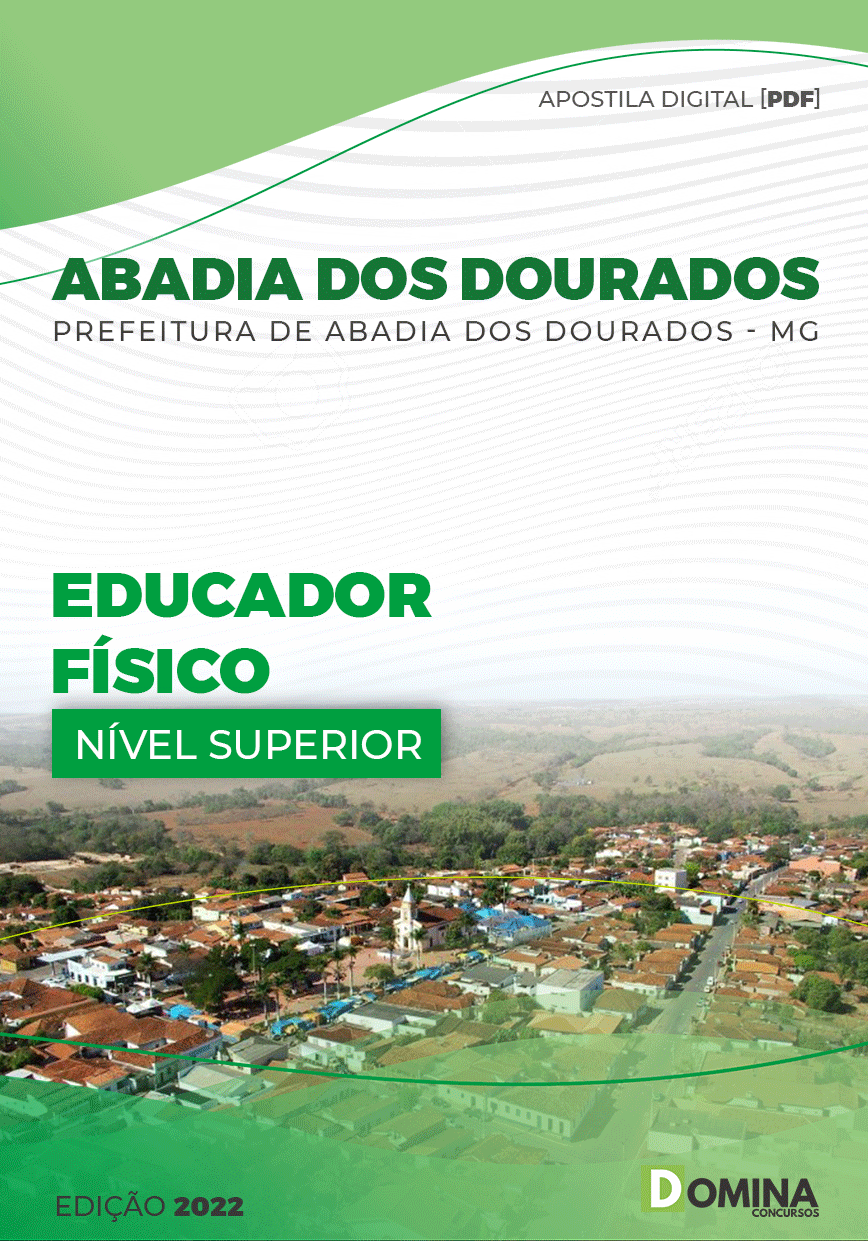 Apostila Pref Abadia Dourados MG 2022 Educador Físico