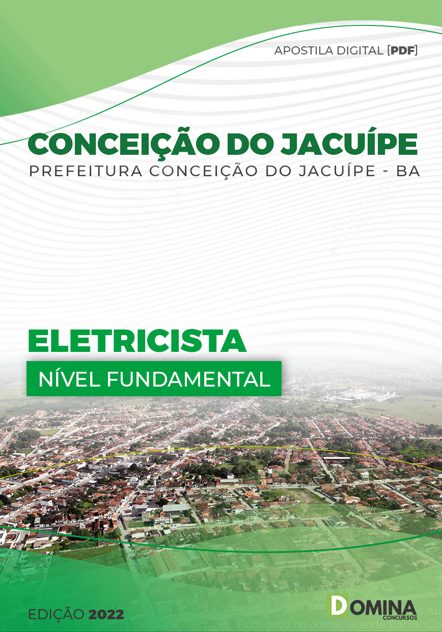 Apostila Pref Conceição Jacuípe BA 2022 Eletricista