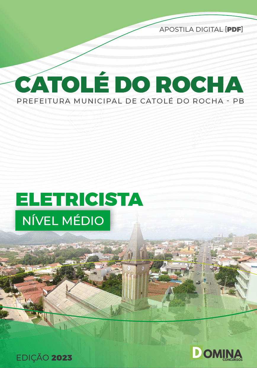 Apostila Digital Pref Catolé Rocha PB 2023 Eletricista