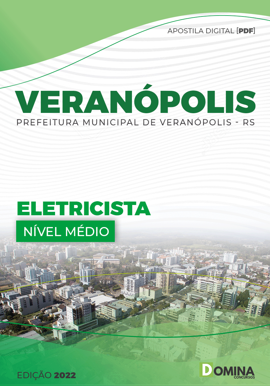 Apostila Digital Pref Veranópolis RS 2022 Eletricista