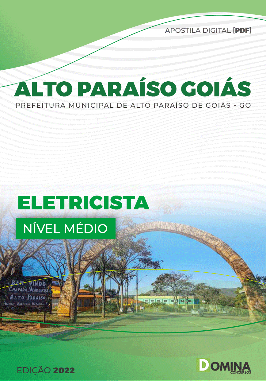 Apostila Pref Alto Paraíso Goiás GO 2022 Eletricista