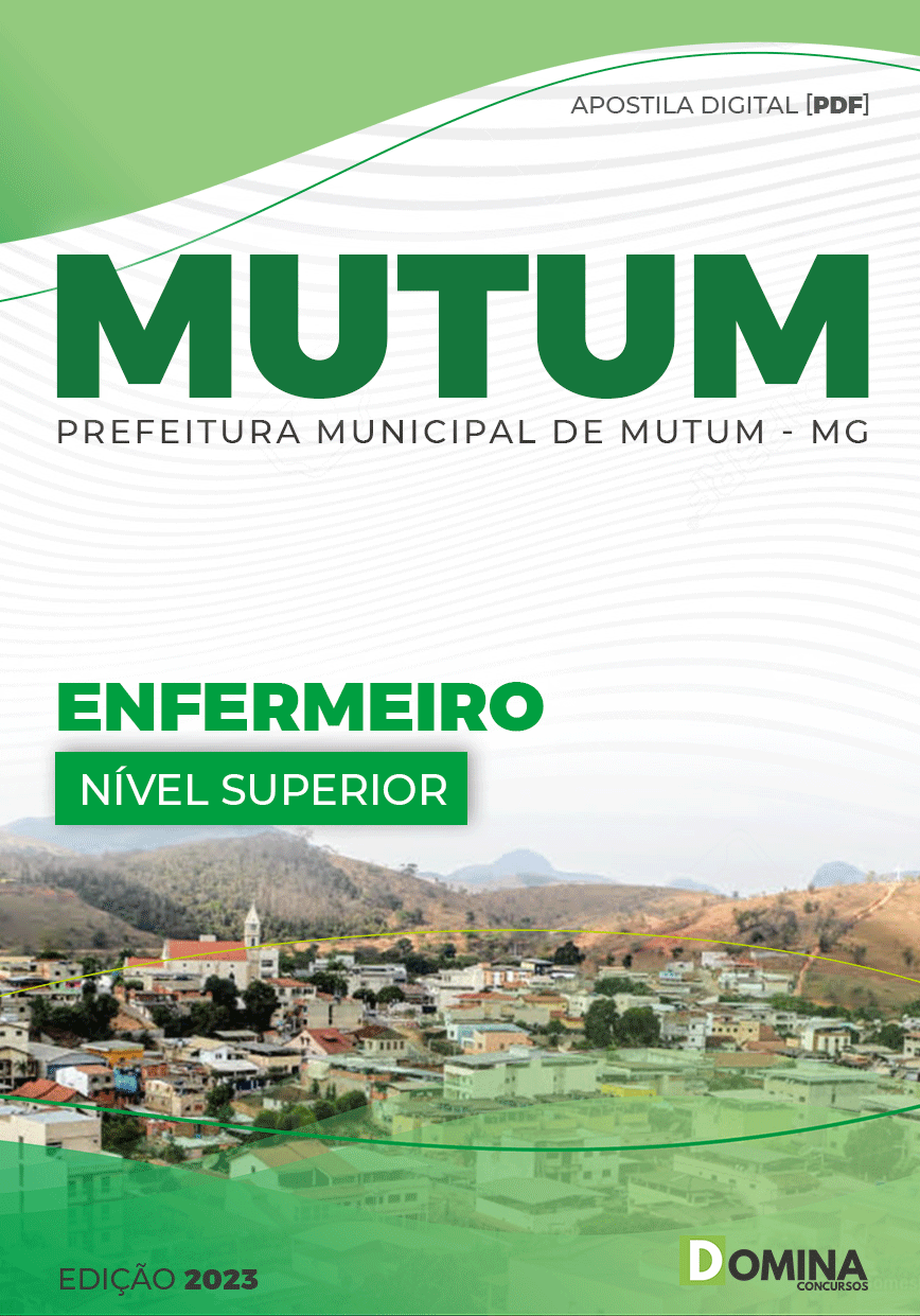 Apostila Concurso Pref Mutum MG 2023 Enfermeiro