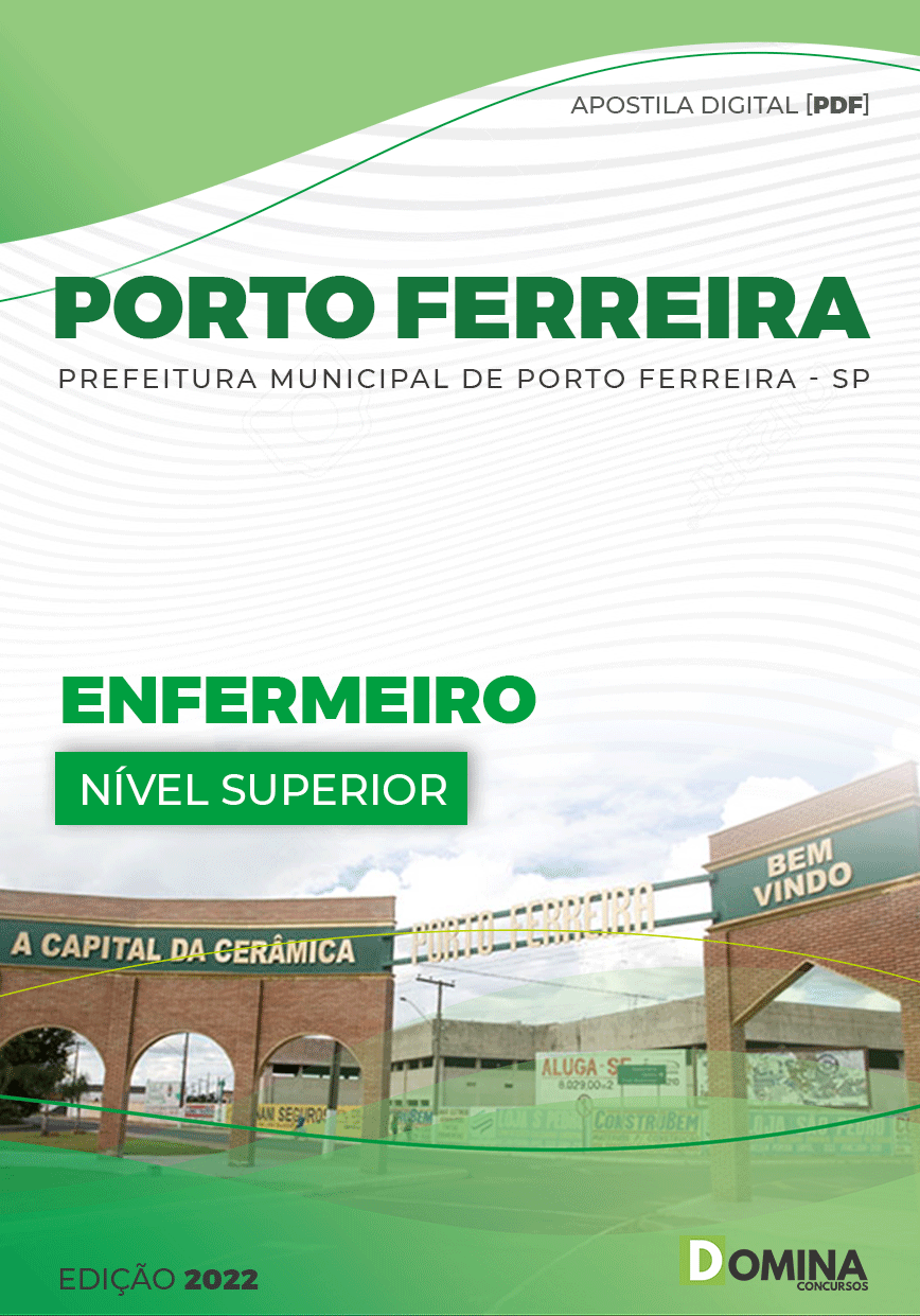 Apostila Digital Pref Porto Ferreira SP 2022 Enfermeiro