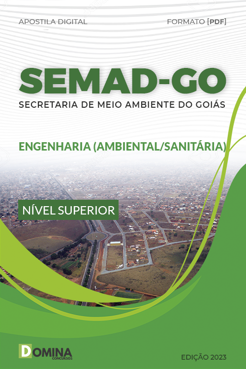 Apostila SEMAD GO 2023 Analista Ambiental Engenharia Ambiental