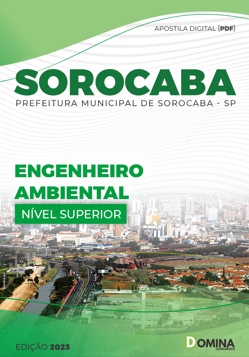 Apostila Pref Sorocaba SP 2023 Engenheiro Ambiental