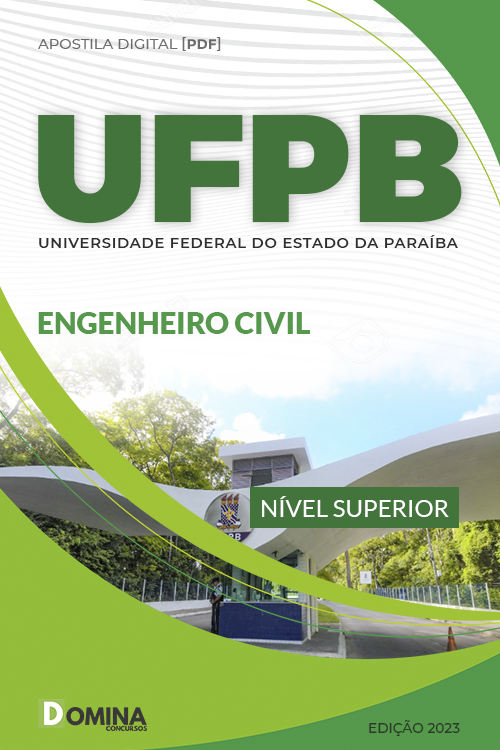 Apostila Digital Concurso UFPB 2023 Engenheiro Civil