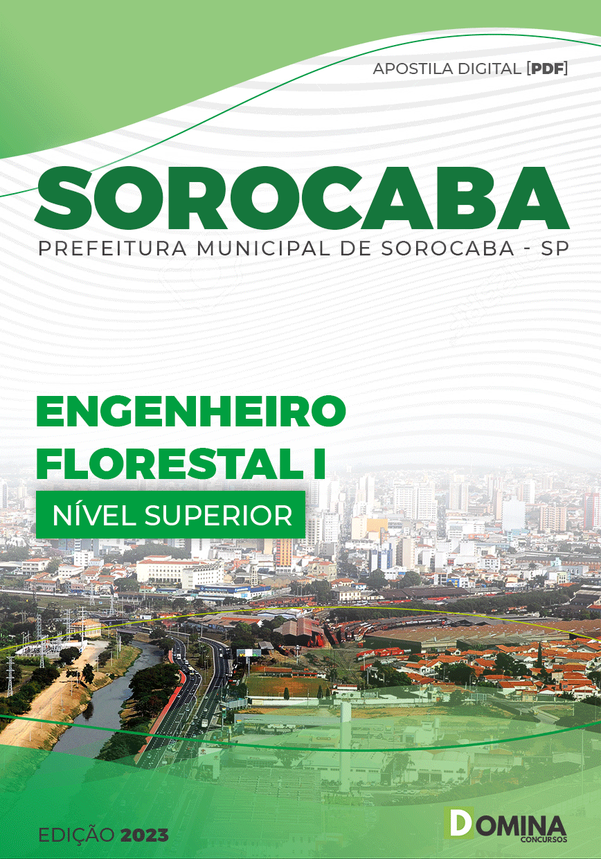 Apostila Pref Sorocaba SP 2023 Engenheiro Florestal