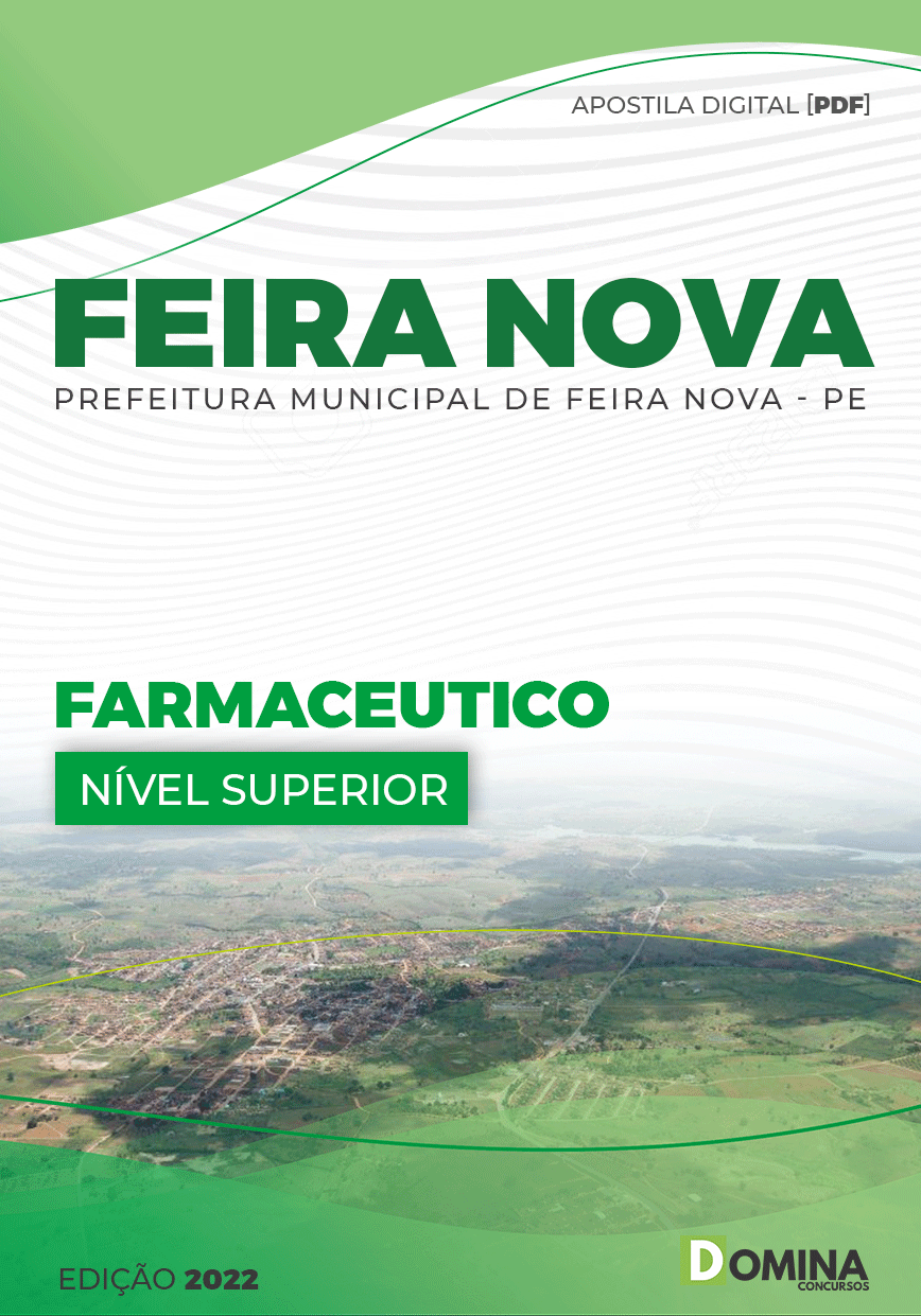 Apostila Digital Pref Feira Nova PE 2022 Farmacêutico