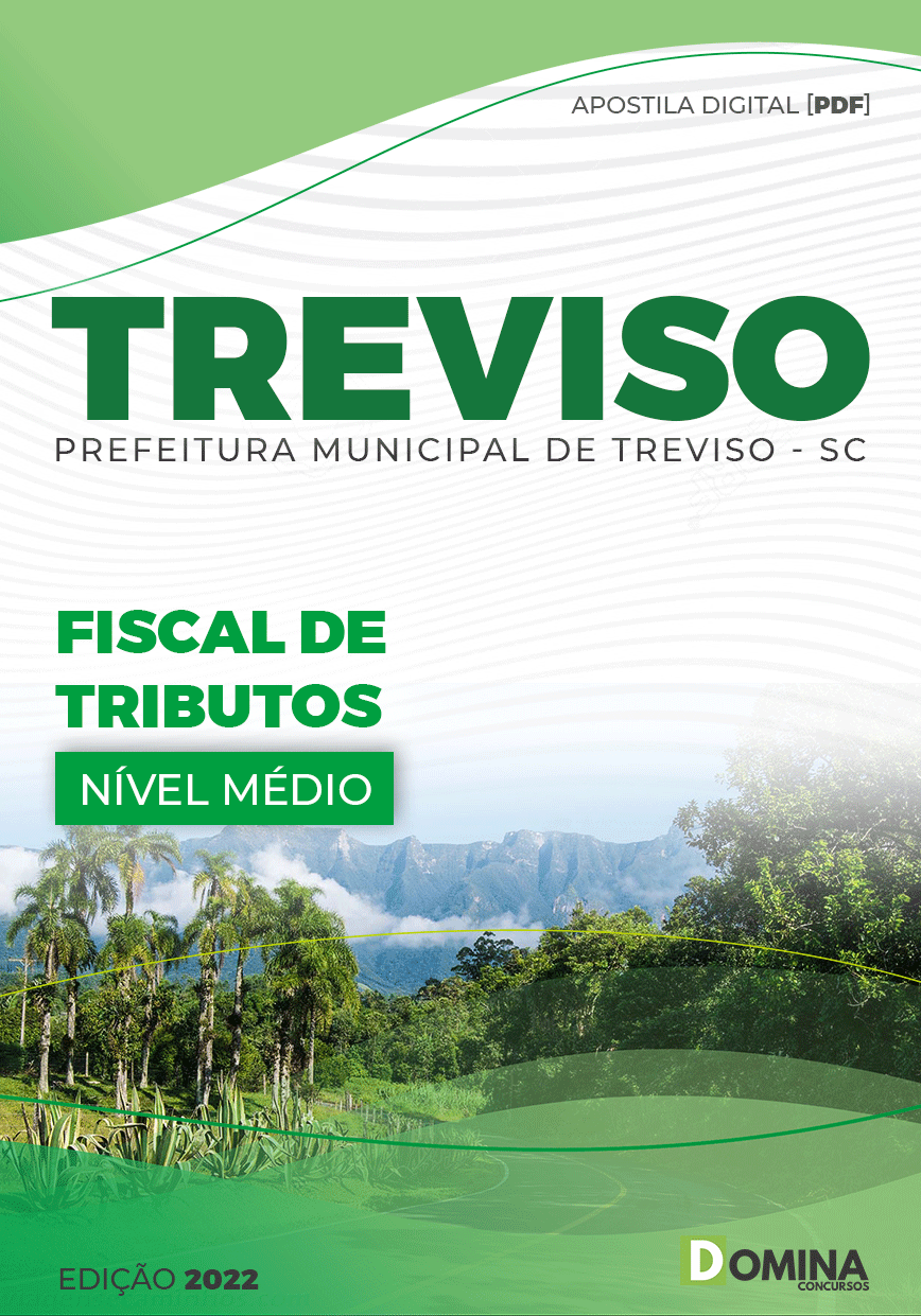 Apostila Concurso Pref Treviso SC 2022 Fiscal Tributos