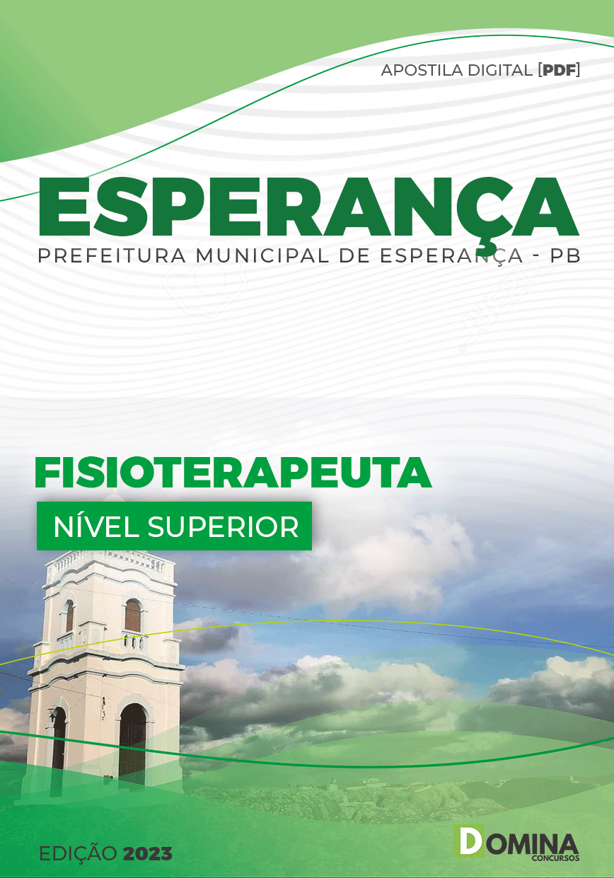 Apostila Concurso Pref Esperança PB 2023 Fisioterapeuta