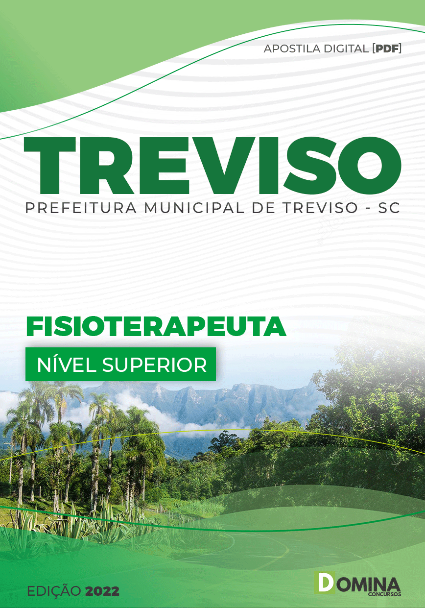 Apostila Digital Pref Treviso SC 2022 Fisioterapeuta