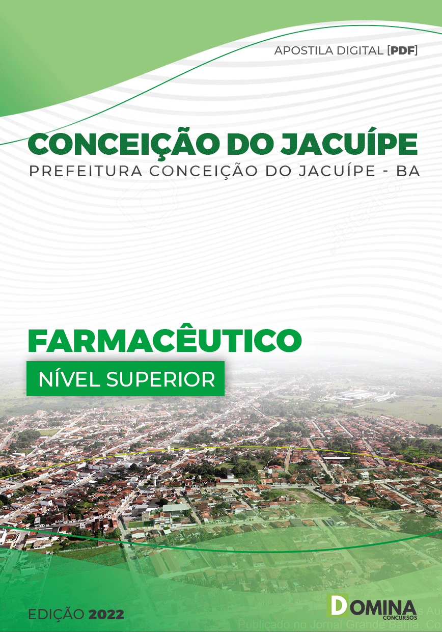 Apostila Digital Pref Conceição Jacuípe BA Farmacêutico