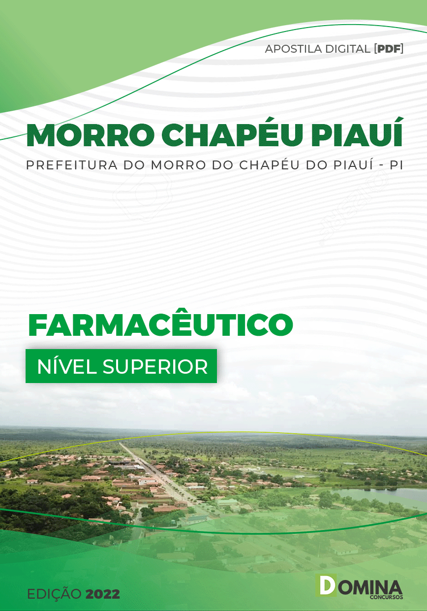 Apostila Pref Morro do Chapéu PI 2022 Farmacêutico