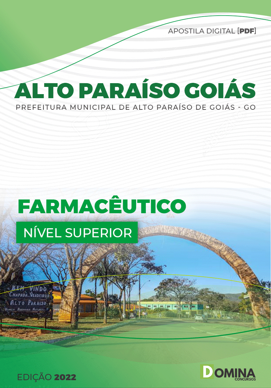 Apostila Pref Alto Paraíso Goiás GO 2022 Farmacêutico