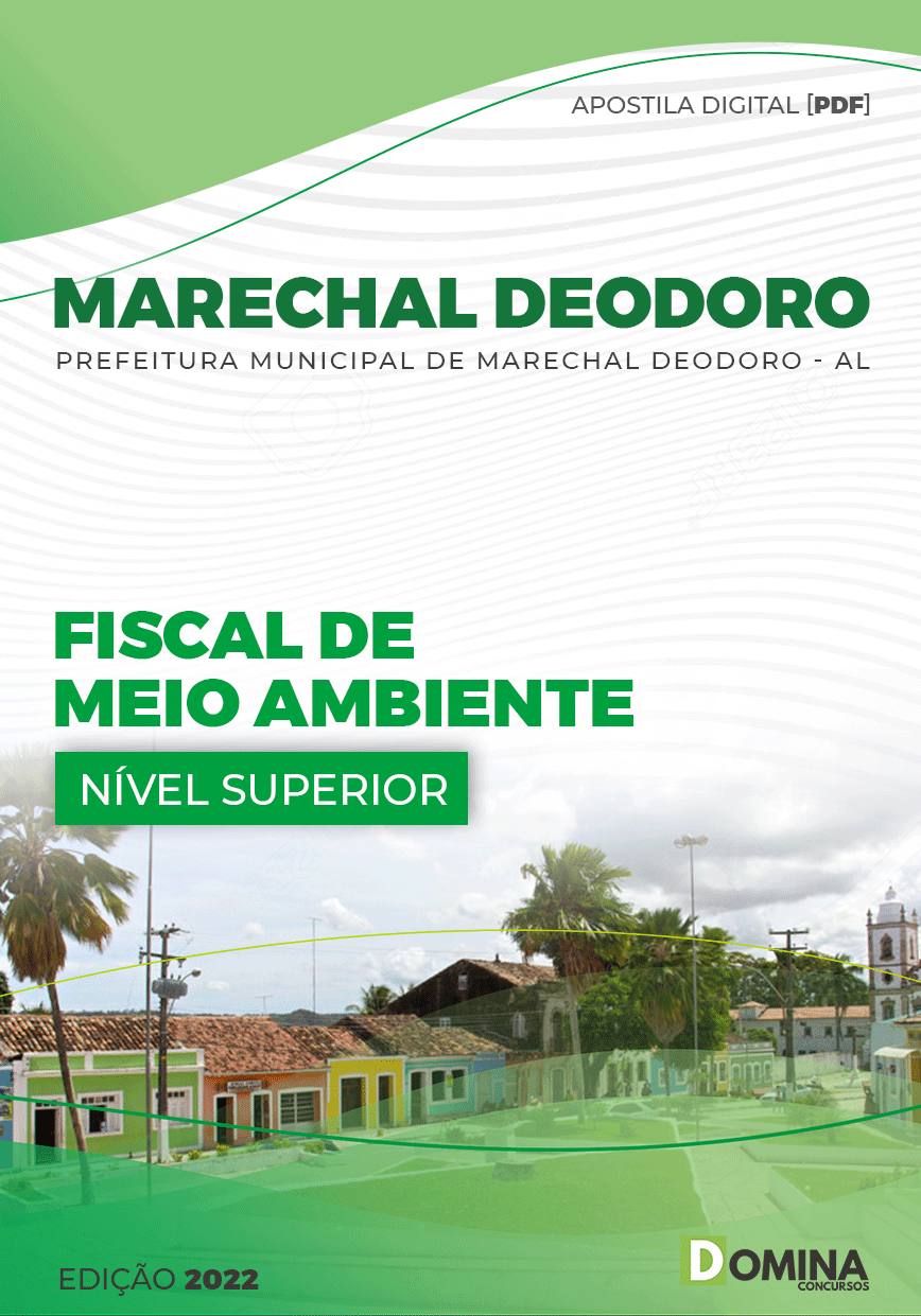 Apostila Pref Marechal Deodoro AL 2023 Fiscal Meio Ambiente