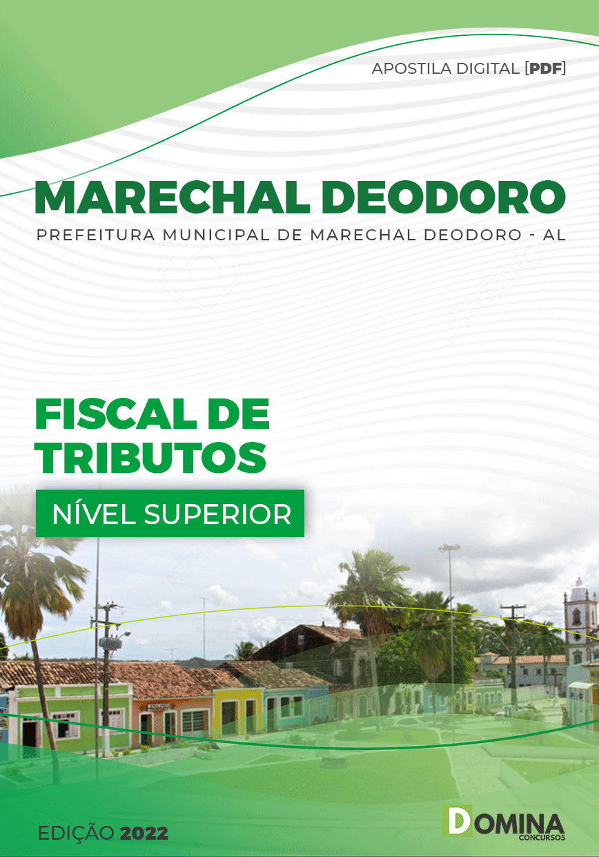 Apostila Pref Marechal Deodoro AL 2023 Fiscal Tributos