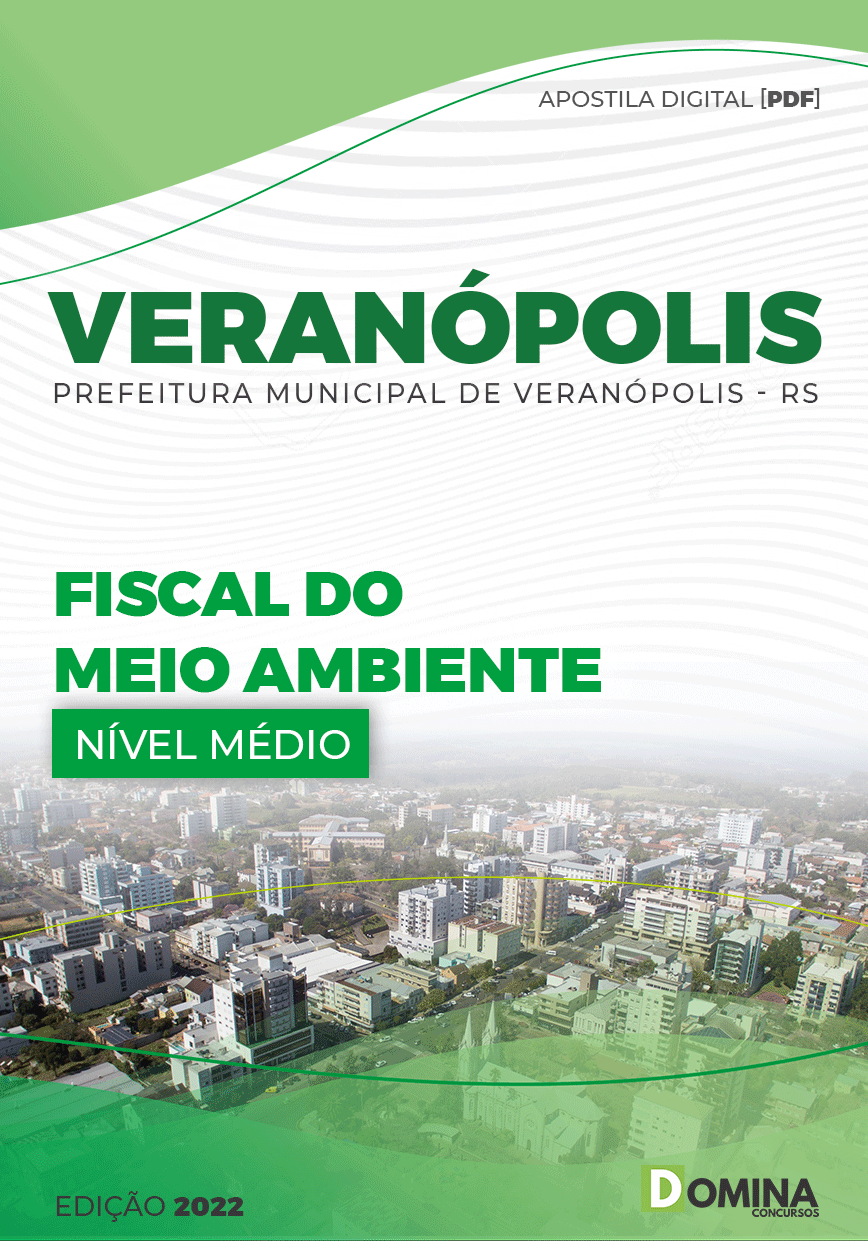 Apostila Pref Veranópolis RS 2022 Fiscal Meio Ambiente