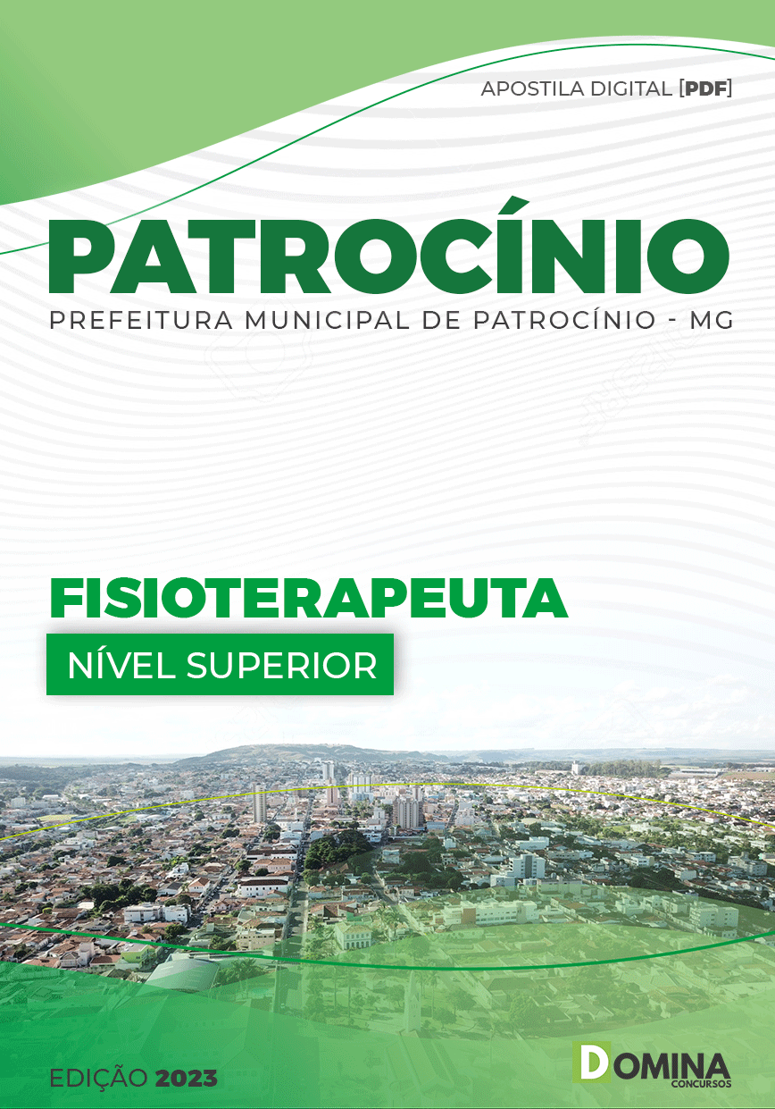 Apostila Concurso Pref Patrocínio MG 2023 Fisioterapeuta