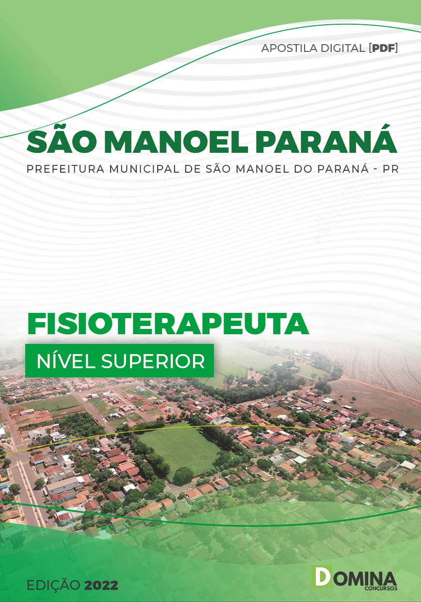 Apostila Pref São Manoel Paraná PR 2022 Fisioterapeuta