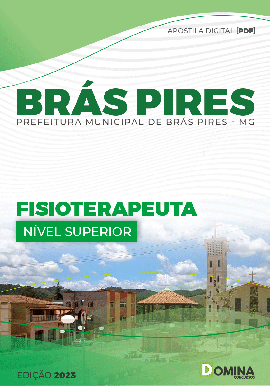 Apostila Digital Pref Brás Pires MG 2023 Fisioterapeuta