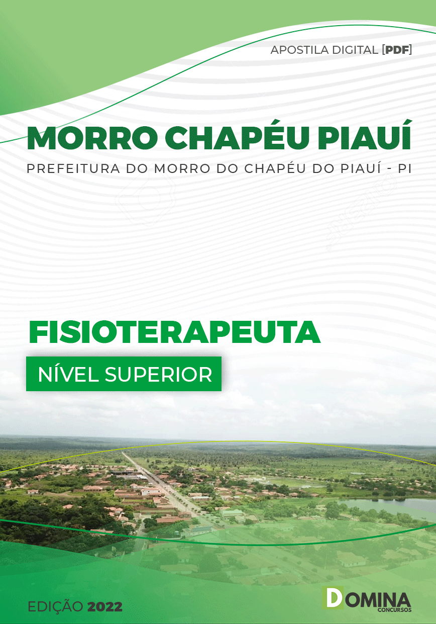 Apostila Pref Morro do Chapéu PI 2022 Fisioterapeuta