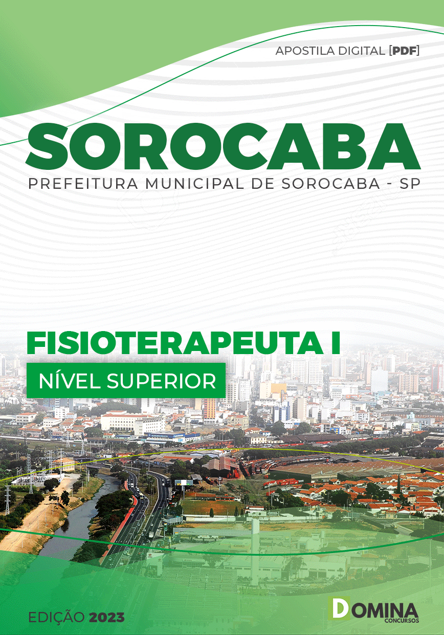 Apostila Concurso Pref Sorocaba SP 2023 Fisioterapeuta I